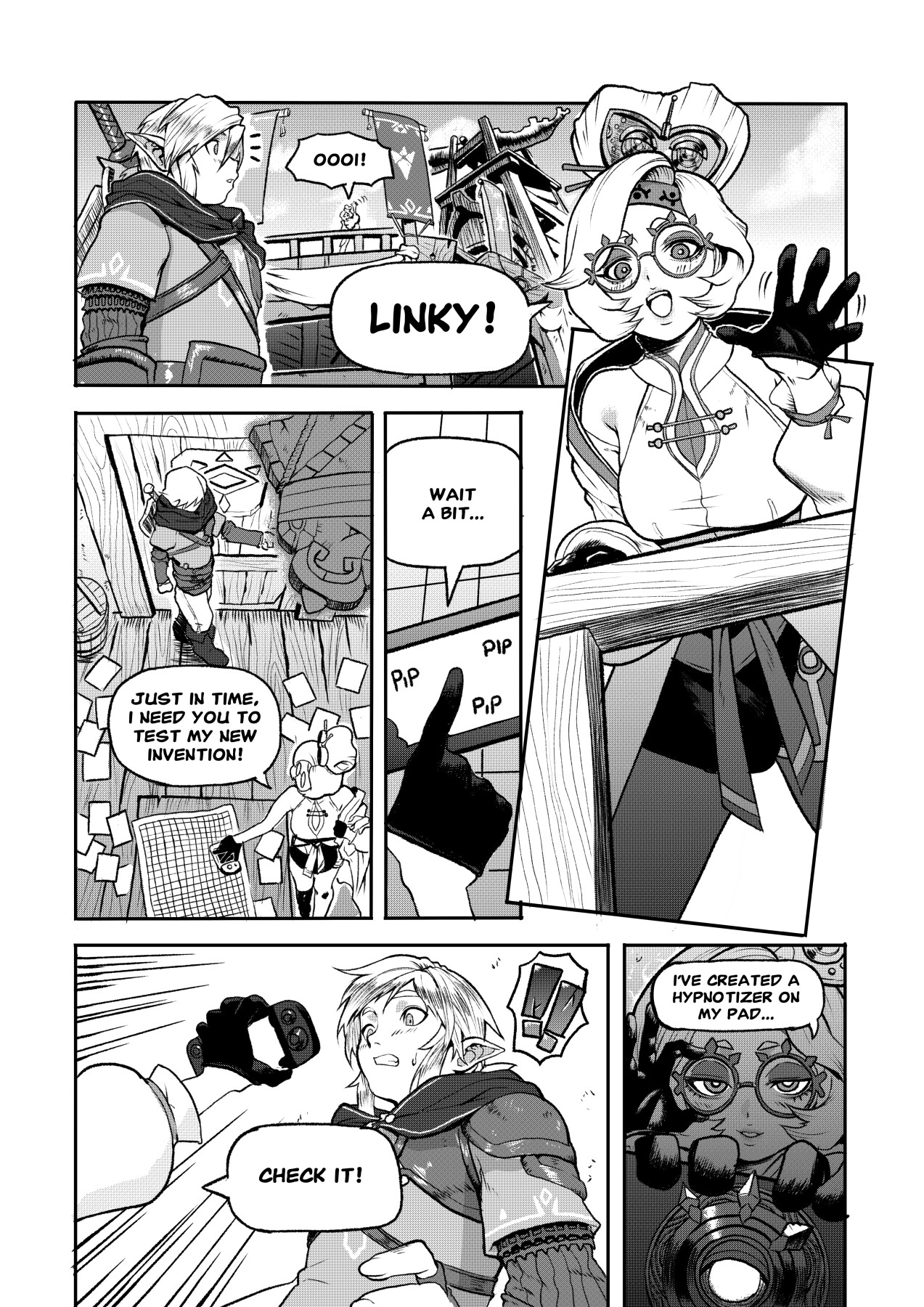 Hentai Manga Comic-Purah Experiment!-Read-2